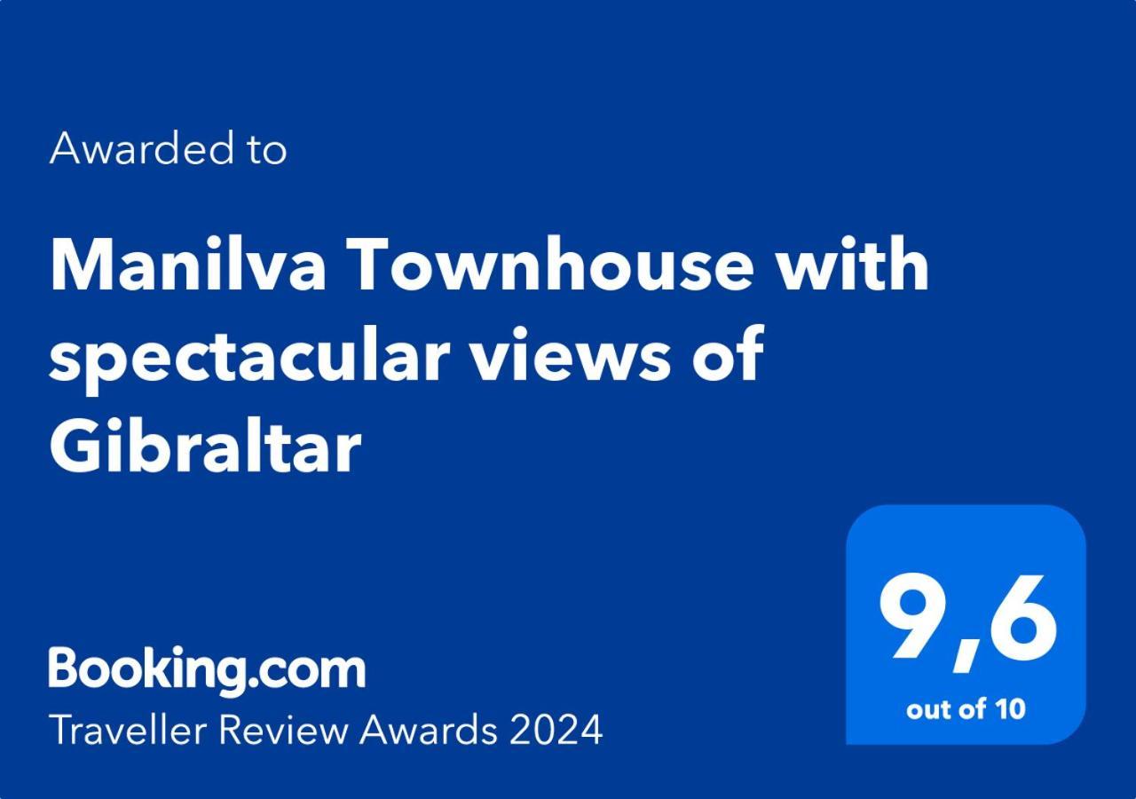 Manilva Townhouse With Spectacular Views Of Gibraltar Villa Bagian luar foto